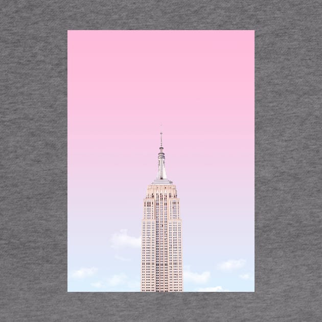 Pink Sky Skyscraper, New York City by NewburyBoutique